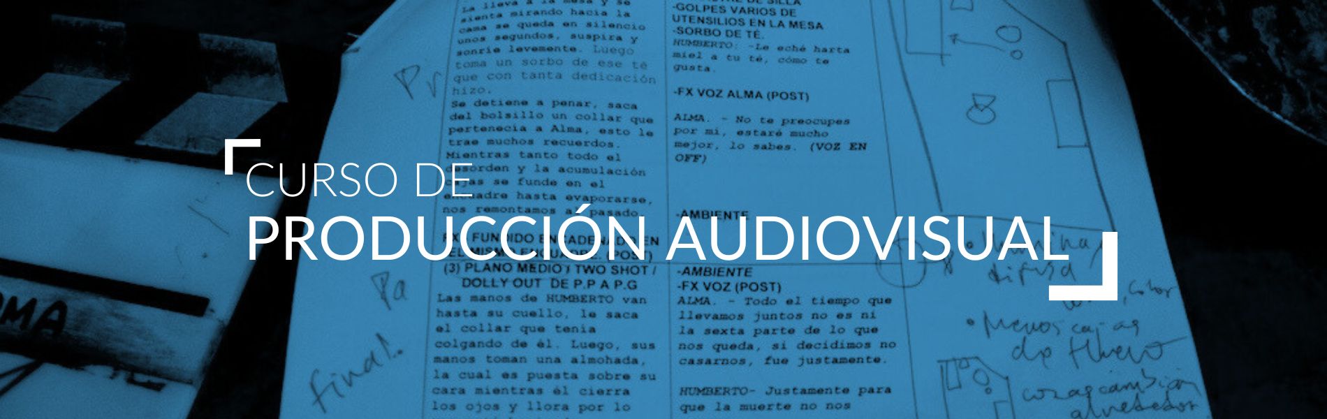 Curso de Producción Audiovisual